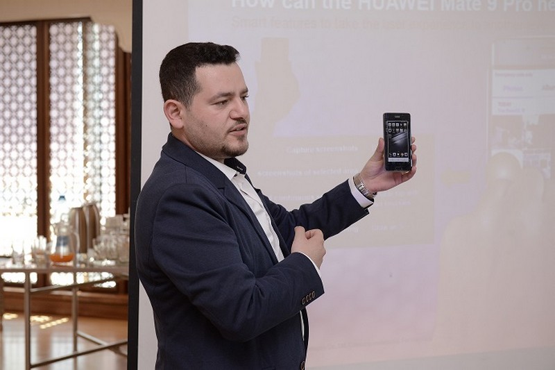 Huawei introduces its top-of-the-line Mate 9 Pro edition